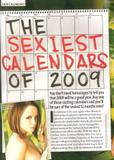 Sexiest Calendars of 2009 -  Nuts Magazine
