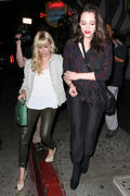 Kat Dennings & Beth Behrs -  leaving the Chateau Marmont in West Hollywood 09/04/13