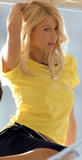 Paris Hilton at a Photoshoot for Fila in Marina del Rey